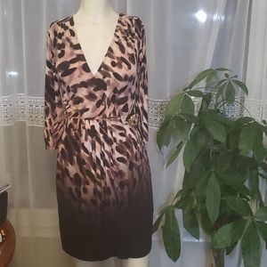 🔥$3×15🔥jennifer Lopez animal print dress  S